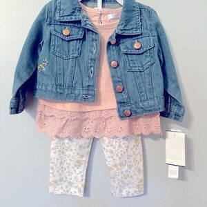 New Tahari Girls 3pc outfit 12 months